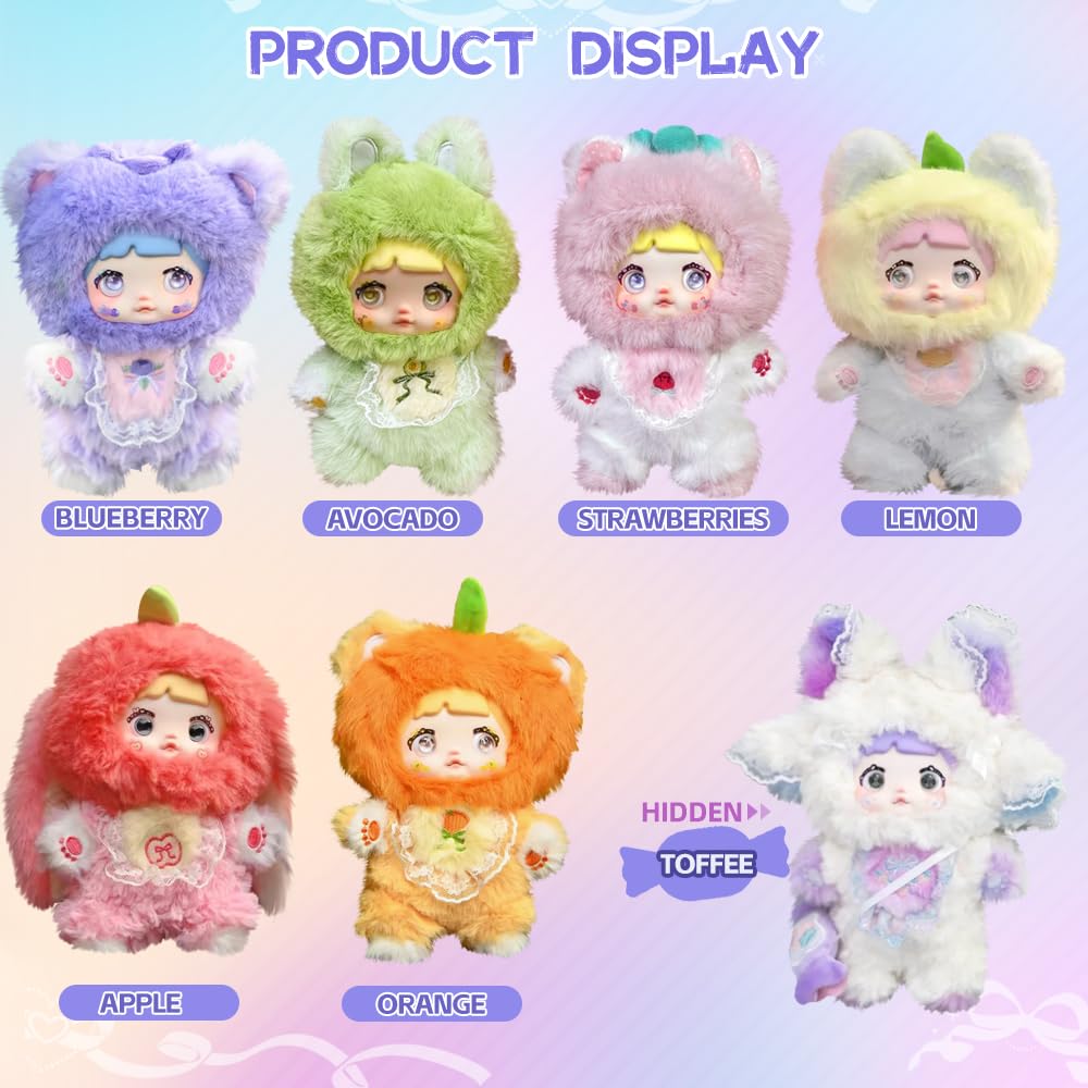 XiDonDon Nommi Fruit Series figure side view ideal for shelf styling