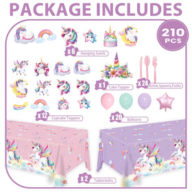 XIENBLOC unicorn napkins provide soft, absorbent support