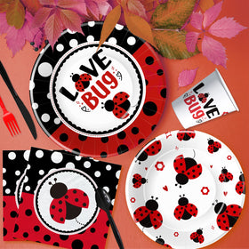 Xigejob Ladybug cutlery set for tidy and colorful meals