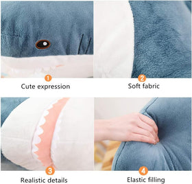 XIGUI kid-friendly shark design sparks safe imaginative play.