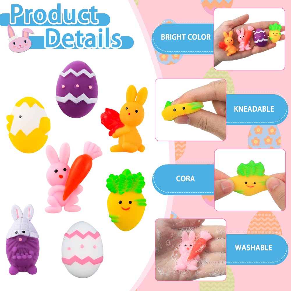 XIMISHOP Easter eggs with toys, great for goody bags and celebrations.