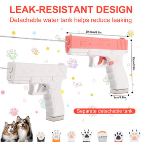Xingtnine detachable water tank sprayer for quick refilling during training.