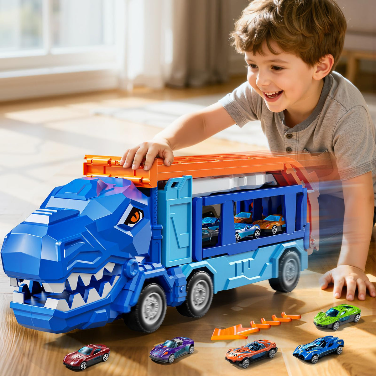 XINNOVEL 12-die-cast cars deliver durable, realistic racing action.