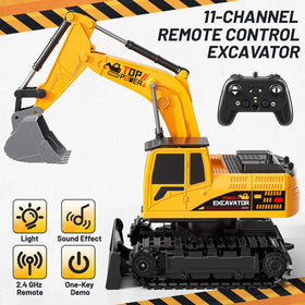 XINNOVEL ABS plastic construction vehicle designed for safe indoor and outdoor fun.