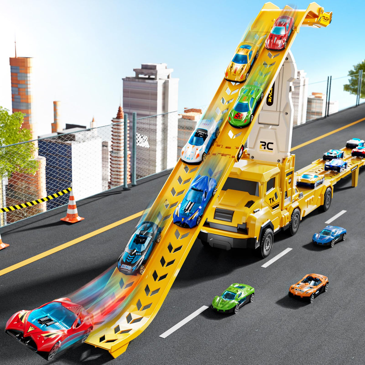 XINNOVEL gift-ready car truck set for birthdays