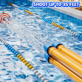 XINNOVEL long-range shooting up to 35 feet for thrilling backyard battles.