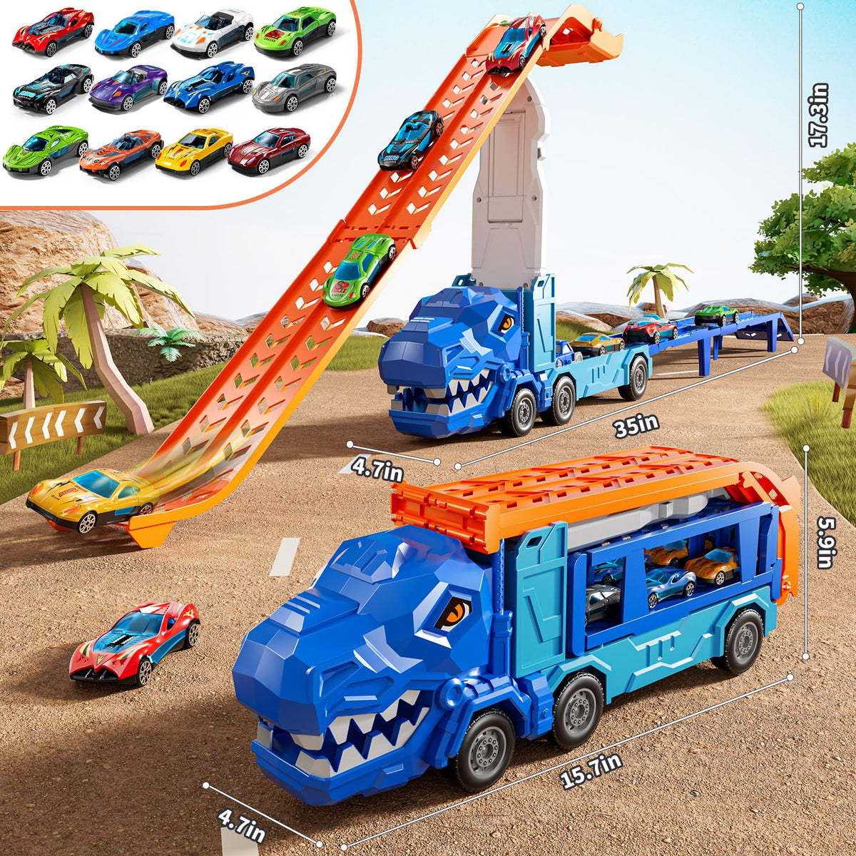 XINNOVEL portable transport truck is great for indoor and outdoor adventures.