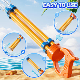 XINNOVEL safe durable ABS plastic construction prevents leaks for worry-free play.