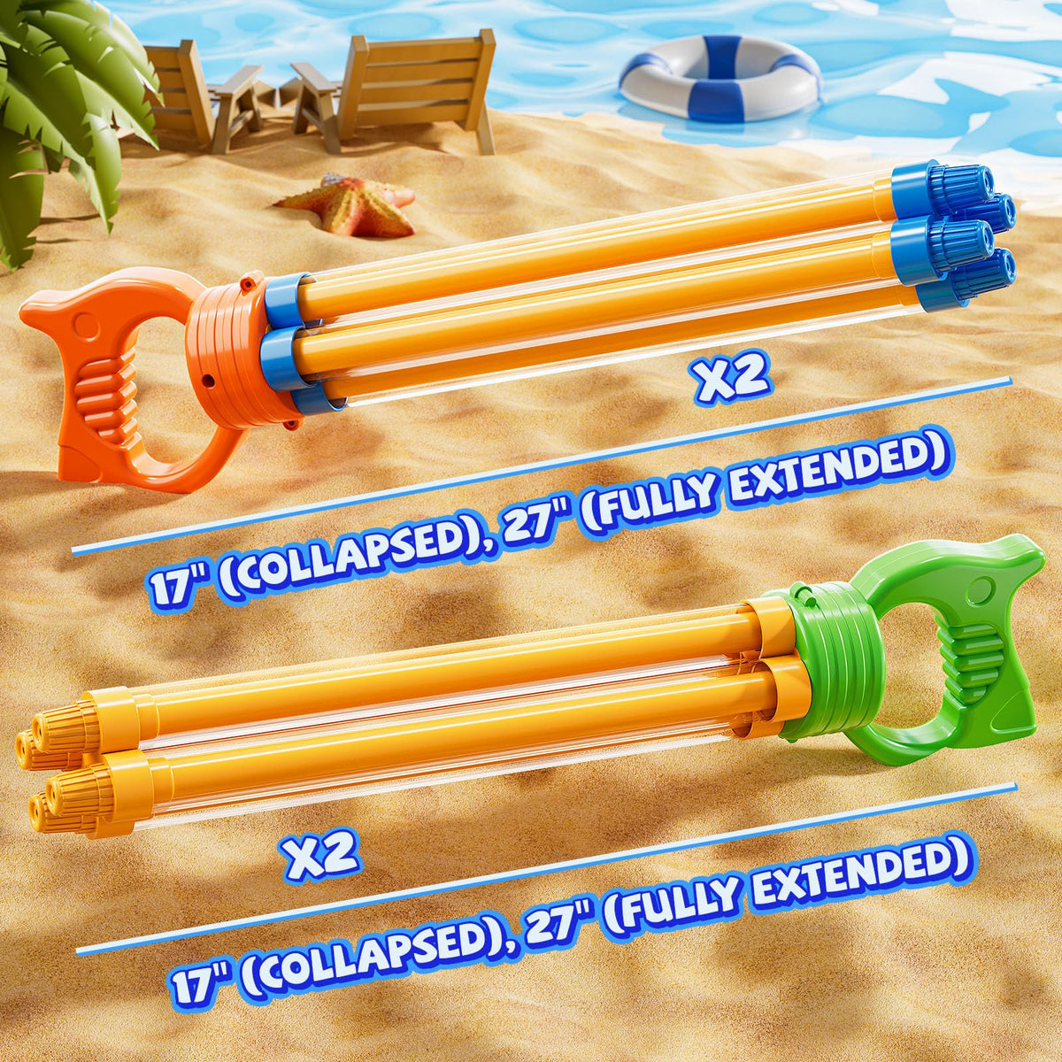 XINNOVEL ideal summer gift for birthdays and pool parties.