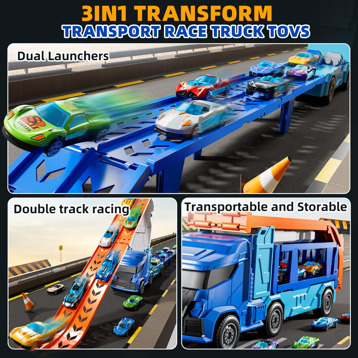 XINNOVEL track with launch button facilitating quick starts
