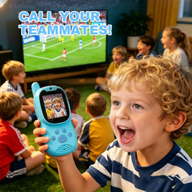 Photo storage and quick sharing on XINSENMAO kid walkie talkies