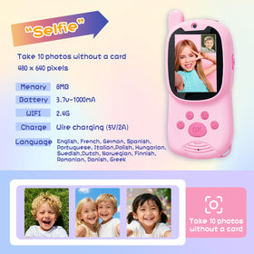 XINSENMAO two-pack stores and shares photos with parents