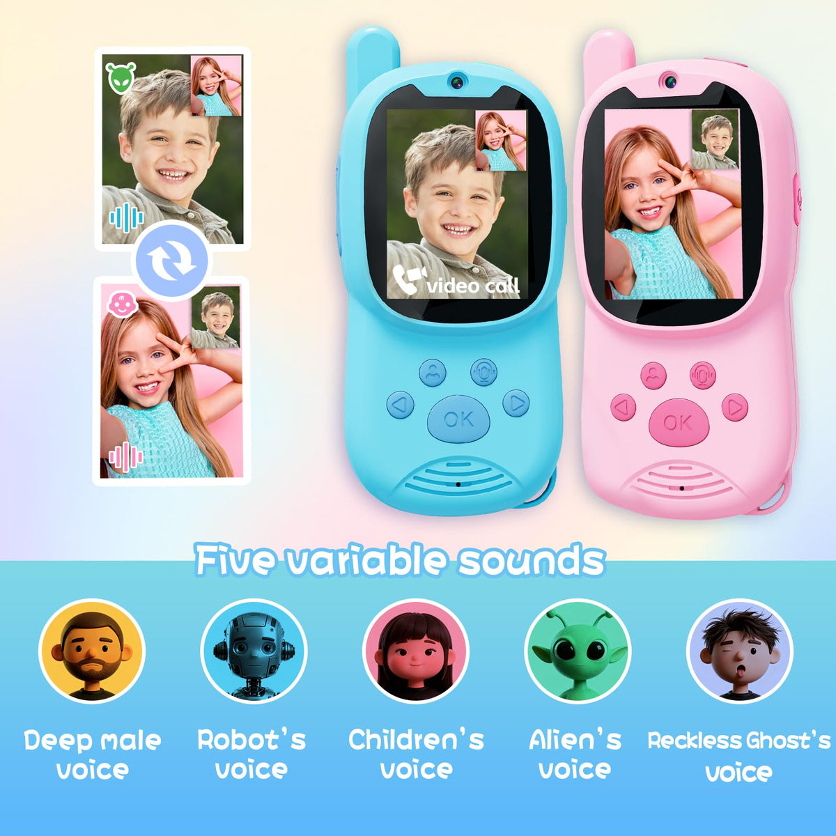 Compact buttons on the XINSENMAO walkie talkies enable easy one-hand operation