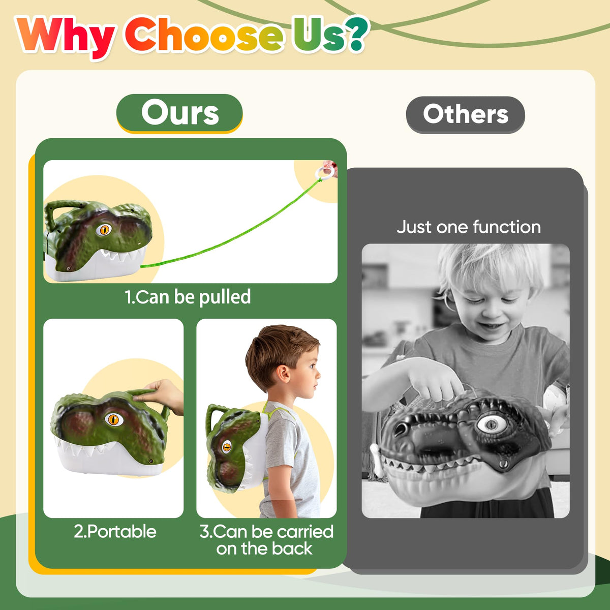 XINSITE kid-friendly dinosaur playset ideal for gifts and learning