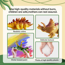 XINSITE non-toxic PVC safety standard dinos designed for safe play