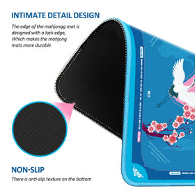 XINTONG Mahjong Mat waterproof surface resists spills and stains