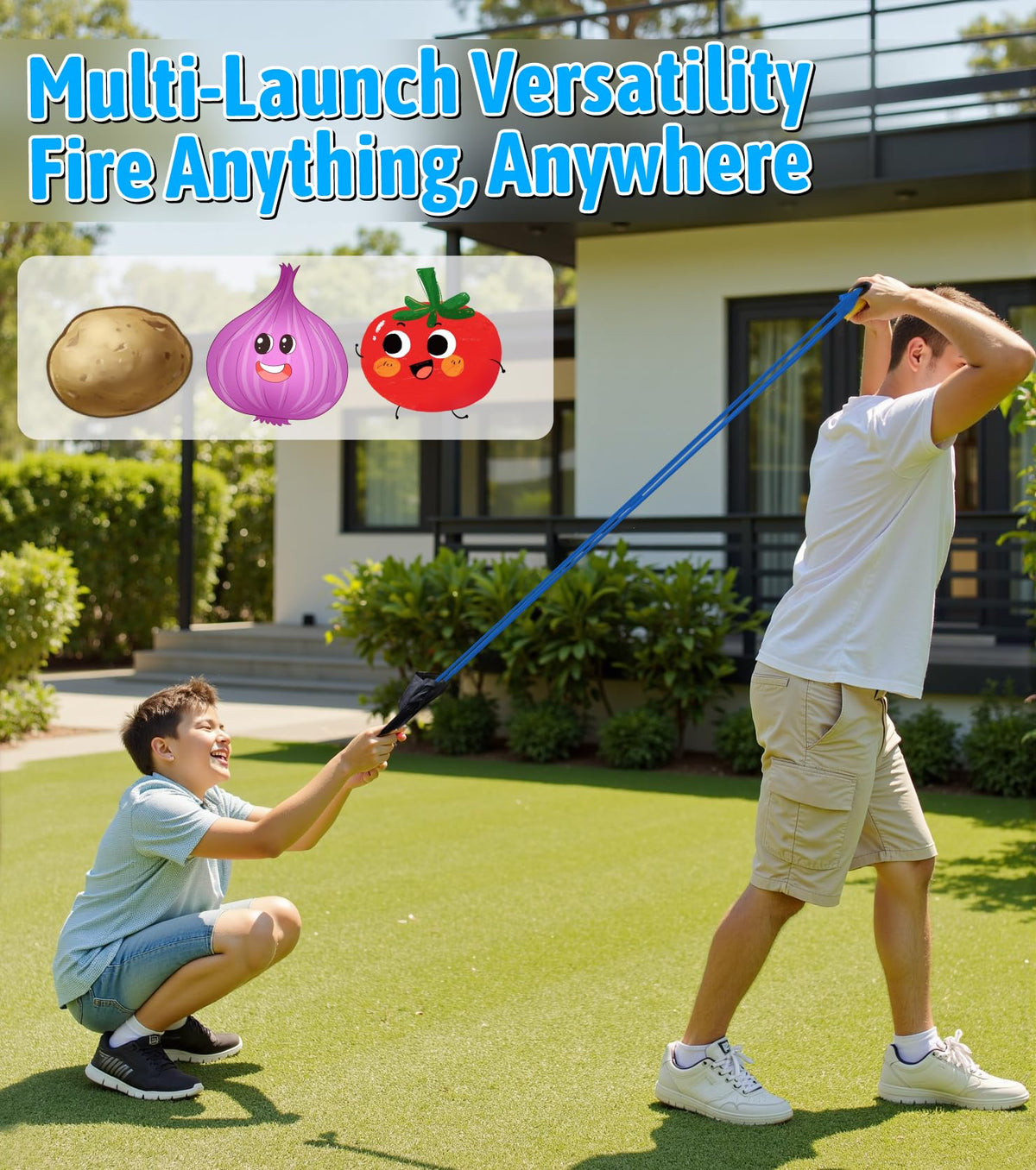 XIOQINE t-shirt cannon versatile use for parties and team games