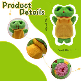 XIPEGPA mini stuffed animal puppets for storytelling shows and interactive learning.