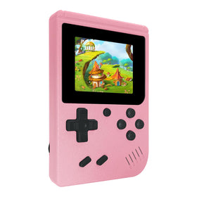 xiskt mini retro handheld front view shows portable retro gaming with 400 built-in games