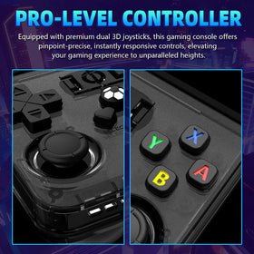 Xiskt R36MAX open-source Linux UI supports stable, customizable gameplay.