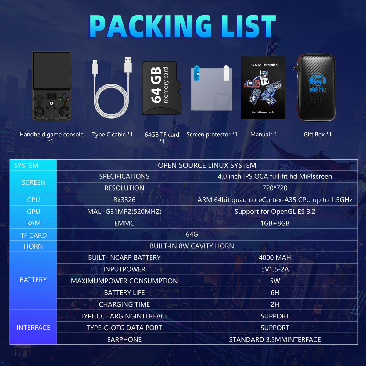 Xiskt R36MAX portable design fits easily into a pocket.