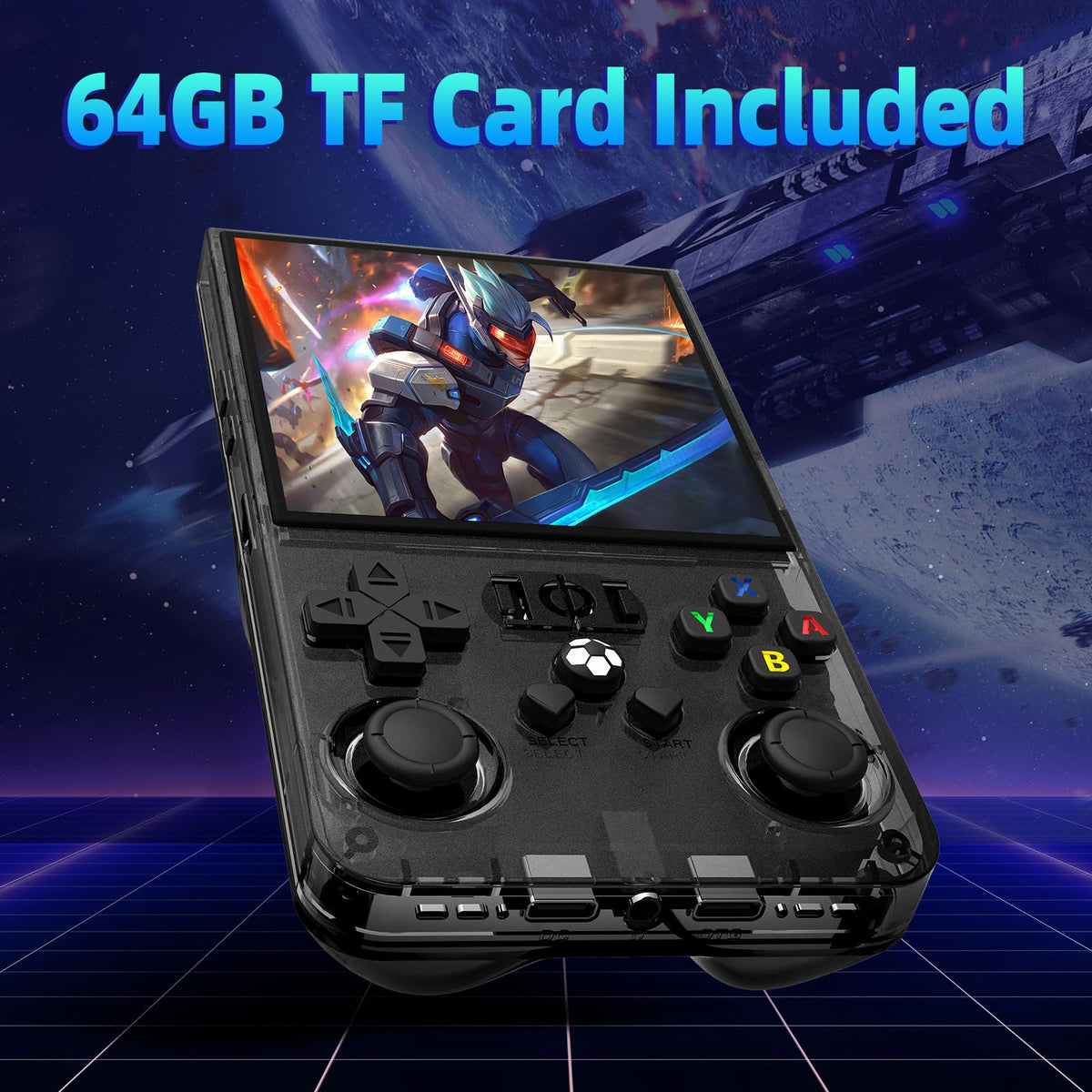 Xiskt R36MAX side ports for charging and accessories on the move.