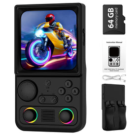 xiskt R36TMAX 720x720 IPS display for crisp retro visuals on the go