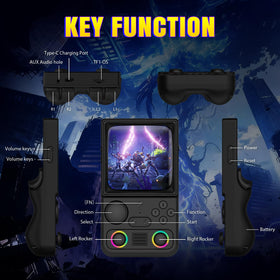 xiskt R36TMAX RGB lighting for personalized gameplay ambiance