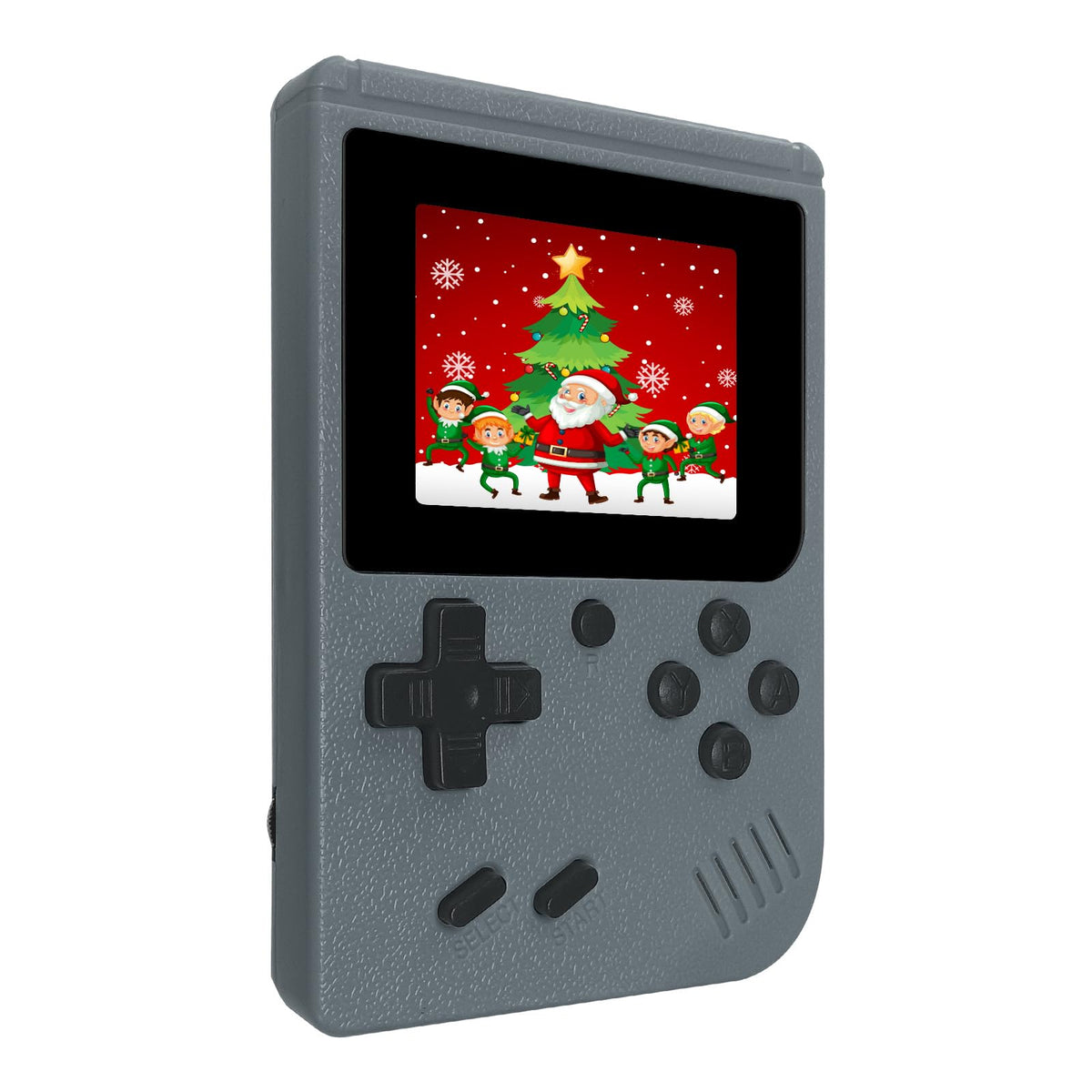 xiskt retro handheld console front view for portable on-the-go gaming