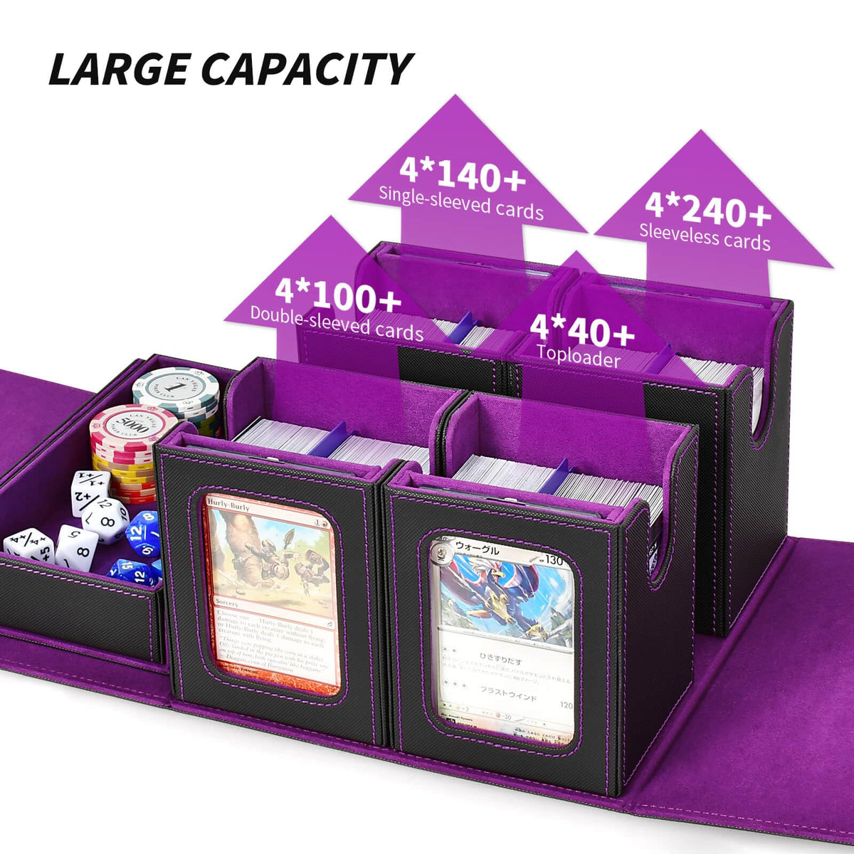 XiYeM magnetic card holders secure prized cards while staying viewable.