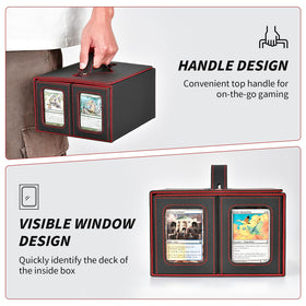 XiYeM PU leather exterior provides durable water-resistant protection