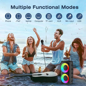 Xjahwr TWS stereo setup for larger spaces and outdoor gatherings.