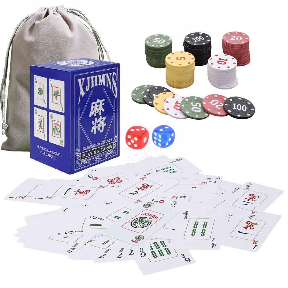 XJHMNS American Mahjong cards in full set for family game nights.