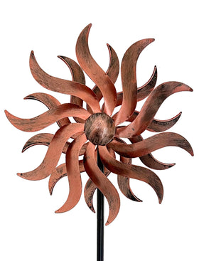 XLSWAIN Weatherproof metal finish protects year-round garden display.