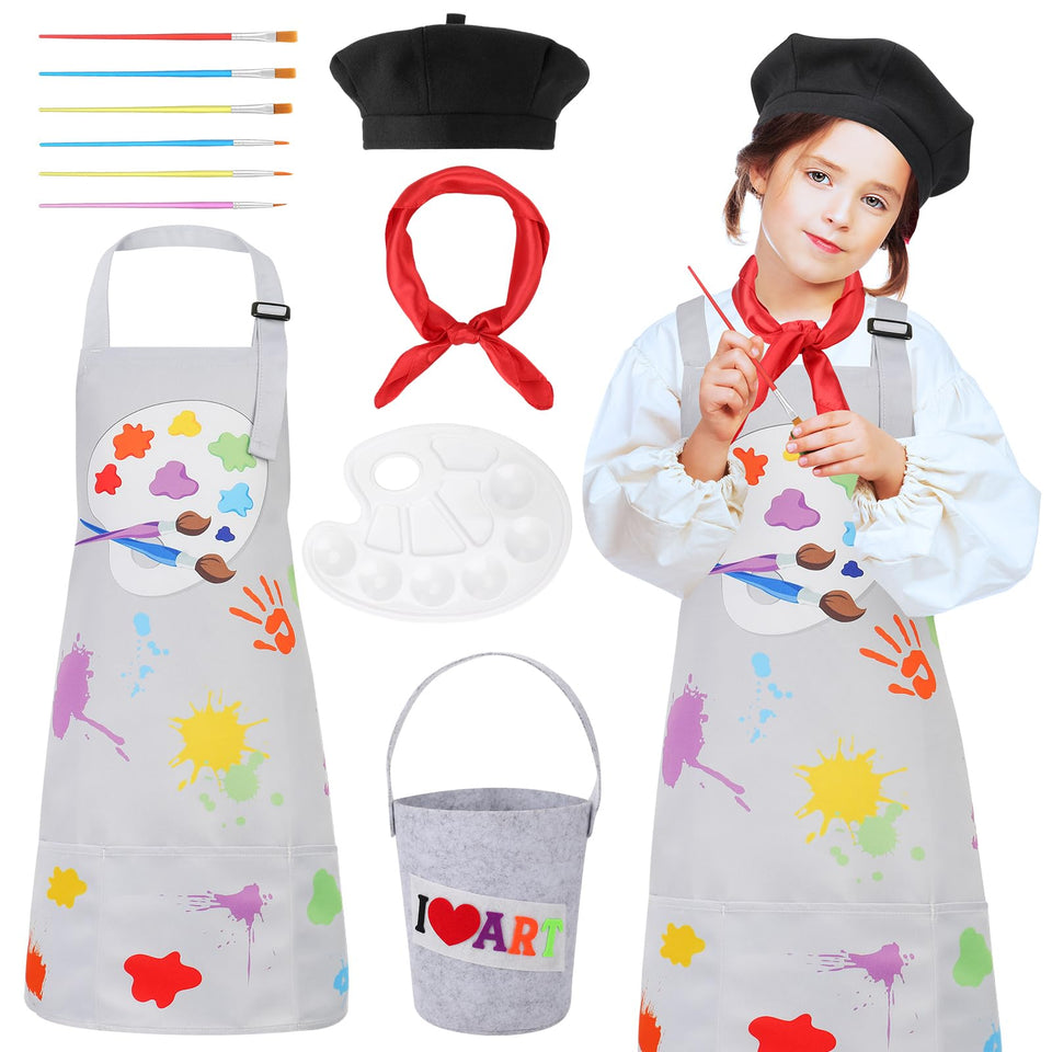 XLSXEXCL kid beret for creative play, breathable comfort