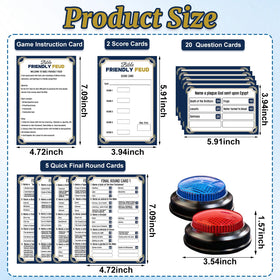 Xminc Bible trivia card pack with 28 premium cards for durable church events.