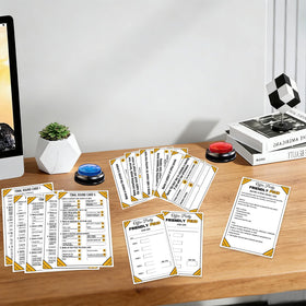 Xminc team-building activity office setup fostering cooperation.