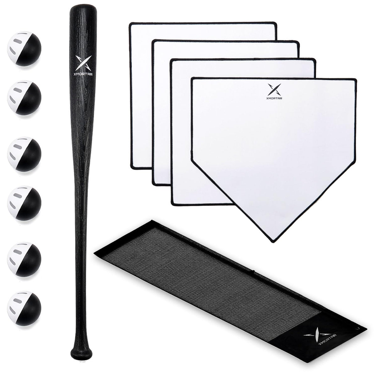 Xmortar Grand Slam plastic bat shown for youth practice and smooth swings