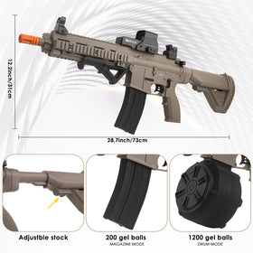 XnseelGQ Gel Toy full auto action delivers rapid gel shots