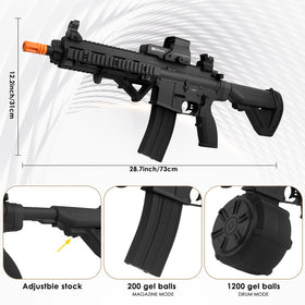 XnseelGQ Gel Toy in full-auto action for rapid play outdoors