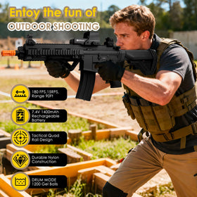 XnseelGQ Protective goggles provide eye protection during gel battles