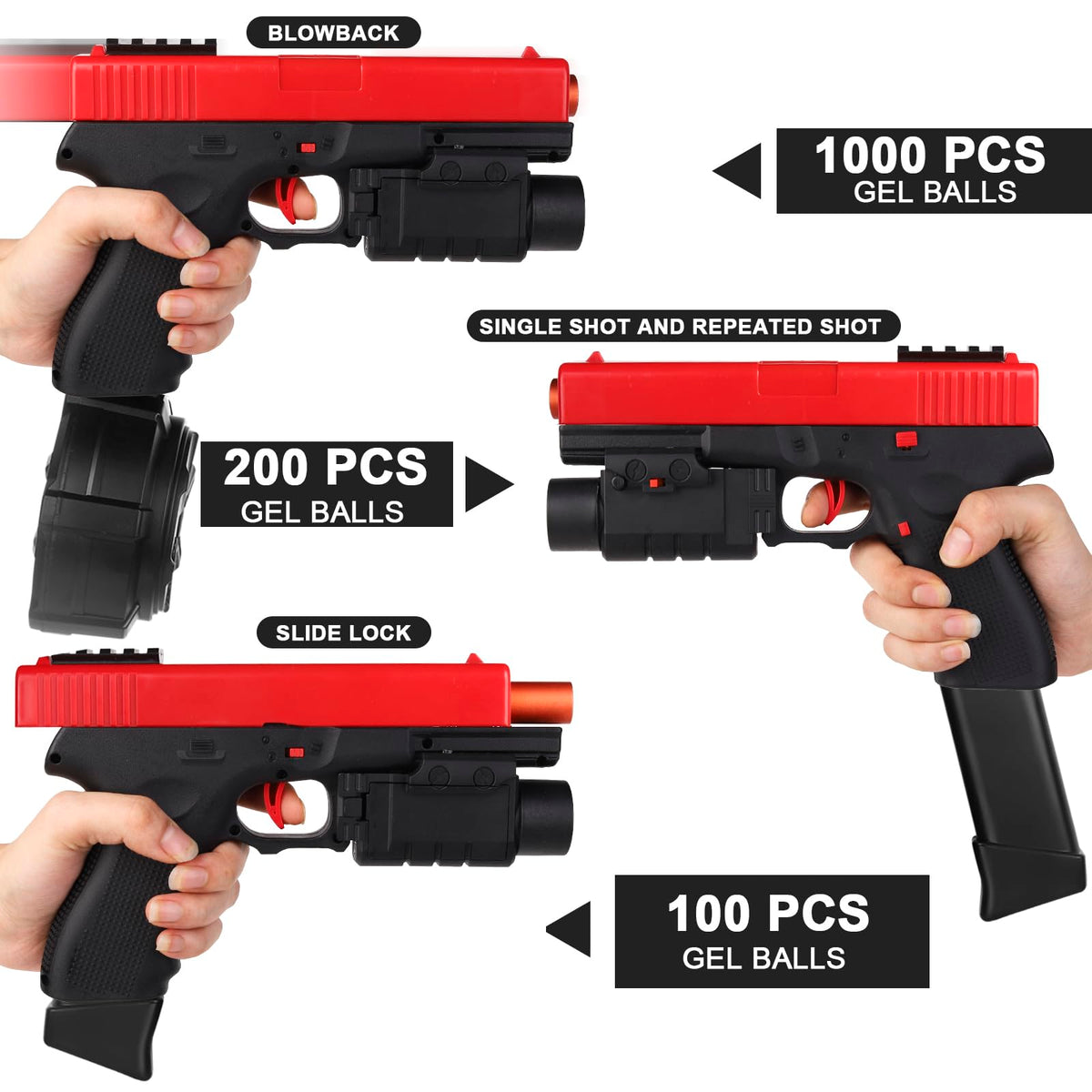 XnseelGQ X2 reaches 120 fps for quick splatter volleys up to 80 ft.