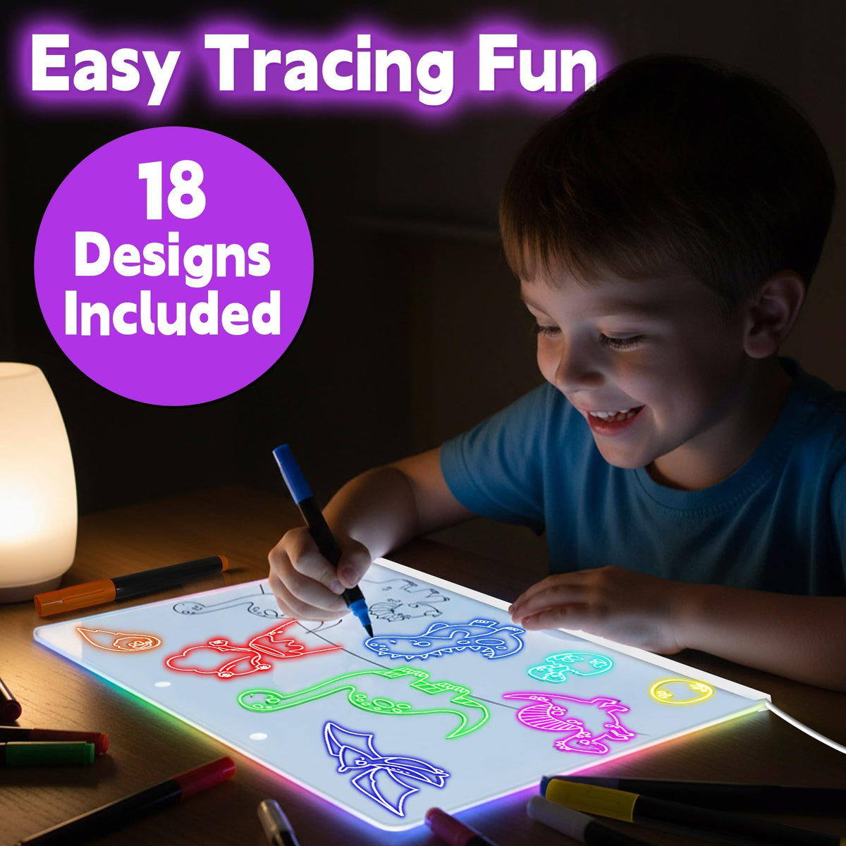 XoBathti neon markers deliver vivid lines for bold drawings