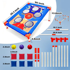 Xoxotoys three balls offer varied toss options for groups