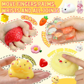 XPQKDC soft, non-toxic squishies provide kid-friendly play experiences.