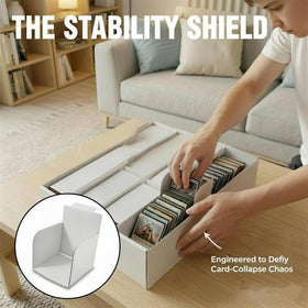 XRACV durable four-layer cardboard construction protects collections