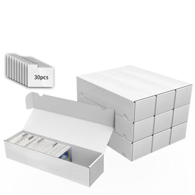XRACV laminated card box shields collections from humidity and dirt.