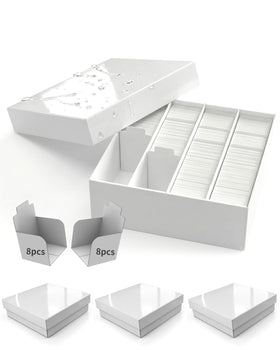 XRACV standard card storage box assembly guide showing quick setup