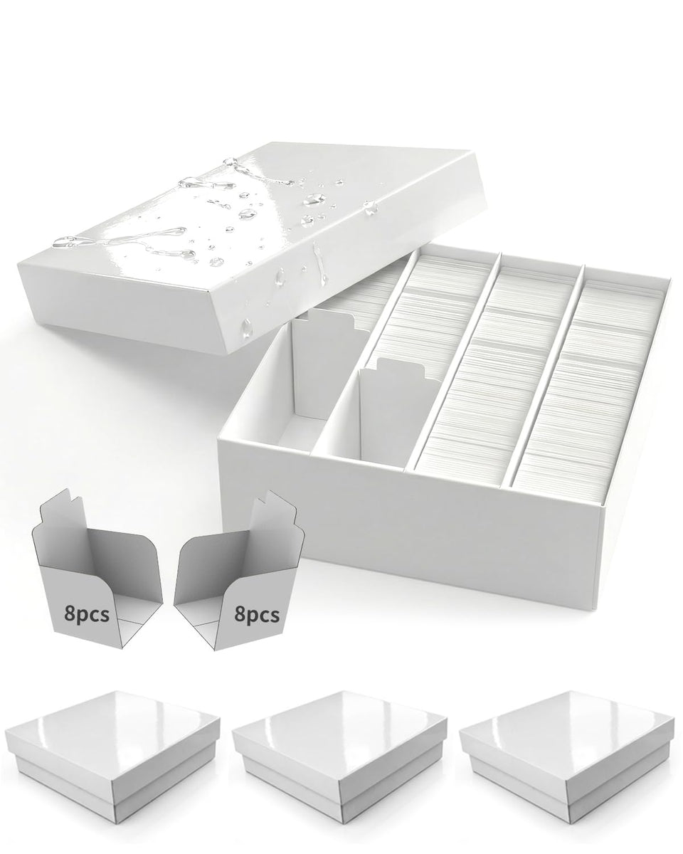 XRACV standard card storage box assembly guide showing quick setup