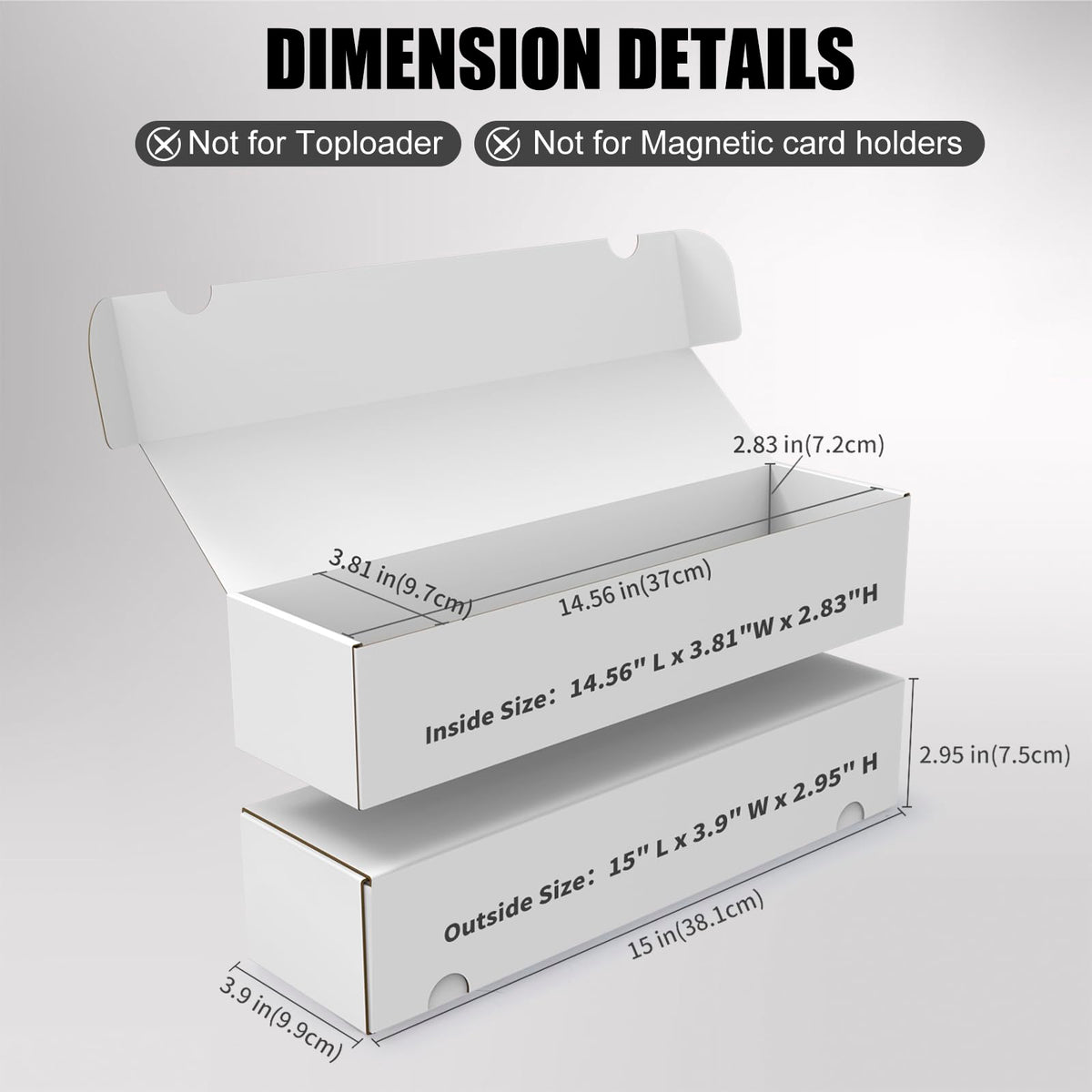 XRACV trading card storage box high capacity for 1100-count packs, ideal for collectors.